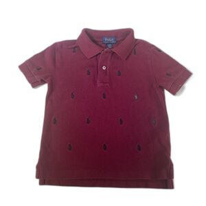 Polo Ralph Lauren youth 3T aop pony shirt